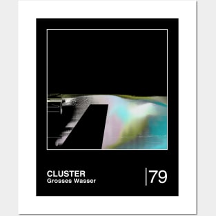 Cluster / Original Minimalist Graphic Artwork Design Posters and Art